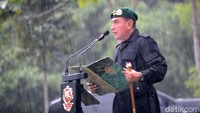 Sasaran yang ingin dicapai adalah terwujudnya prajurit Taipur Kostrad yang memiliki kemampuan khusus dalam melaksanakan tugas operasi lawan gerilya, pertempuran pemukiman dan perkotaan, pertempuran jarak dekat, tugas intelijen Sandhi Yudha serta intelijen tempur aspek laut ujar Letjen TNI Edy Rahmayadi di tengah guyuran hujan. Pool/Penkostrad.
