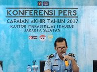 Kantor Imigrasi Jaksel Tindak 156 Kasus Keimigrasian Selama 2017