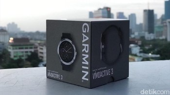 Garmin Vivoactive 3 hadir untuk teman berolahraga. Foto: Adi Fida Rahman/detikINET