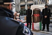 Panetton Raksasa Seberat 140 Kg Meriahkan Natal di Milan Tahun Ini