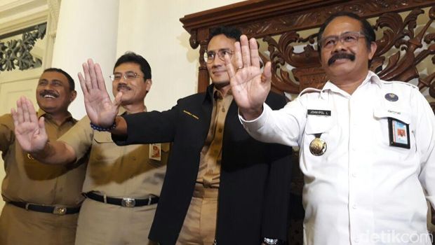 Sandi Bertemu Kepala BNN DKI Bahas Jakarta Darurat Narkoba 