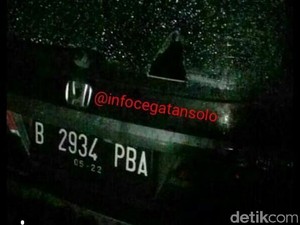 Kabar Hoax Baku Tembak di Solo, Polisi Cek Nopol Mobil yang Beredar