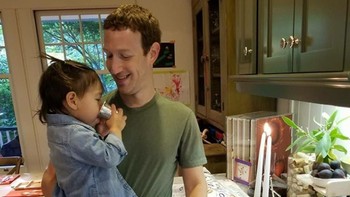 Zuckerberg kerap mencitrakan diri sebagai family man. Foto: Instagram Mark Zuckerberg