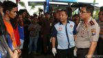 Foto: Pemusnahan Barang Bukti Narkoba di Polda Jatim