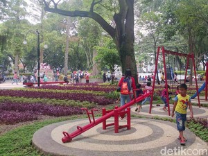 Ini Wajah Baru Taman Dewi Sartika dan Badak di Bandung
