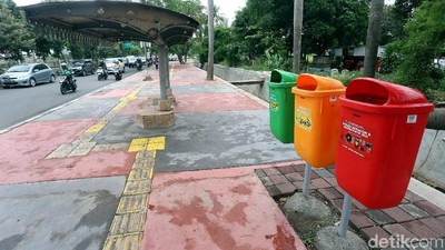 Asyik, Trotoar di Cakung Kini Lebih Lebar dan Nyaman
