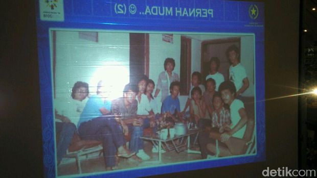 Foto Jokowi 'Pernah Muda'.