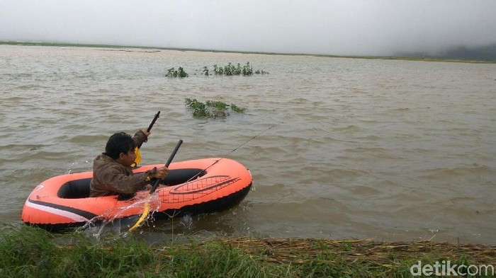 Di Banjarnegara, Sawah Mendadak Berubah Jadi Danau