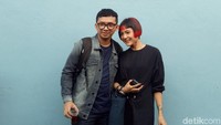 Poppy Sovia mengungkapkan akan segera menikah pada pertengahan 2018. Foto: Poppy Sovia dan Ahmad Gussaoki / Veynindia E. Pardede