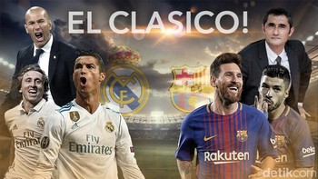 Siap untuk nonton El Clasico malam ini? Foto: Andhika Akbarayansyah/detikSport