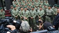 Marsekal Hadi lalu menjelaskan kepada wartawan soal pembatalan mutasi di tubuh TNI. 