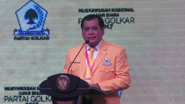 Airlangga Hartarto dan Nurdin Halid