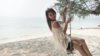 Gaya Sporty Maria Selena, Bikin Semangat Olahraga!