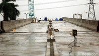 Proses pembangunan proyek tersebut kini sudah mencapai 70 persen.