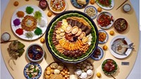 Makanan yang ditampilkan adalah kuliner Malaysia khas peranakan, China dan India. Ada juga makanan-makanan internasional dan buah-buahan (Facebook/Wonderfood Museum Penang)