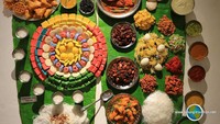 Menyebut makanan Malaysia, tak bisa meninggalkan pengaruh India. Ini adalah replika makanan khas India yang populer di negeri jiran. Warna-warninya cantik! Foto: Penang Travel Tips