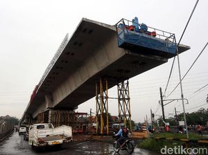 Pembangunan Flyover Cipinang Lontar Capai 70 Persen