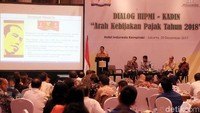 Diskusi tersebut terkait Nawacita 7 pemerintahan Joko widodo dan Jusuf Kalla yaitu mewujudkan kemandirian ekonomi dengan menggerakkan sektor-sektor strategis ekonomi domestik. 