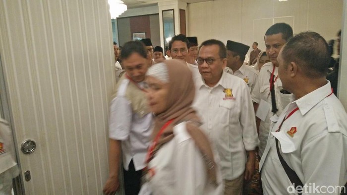 Sandi Hadiri Rakorda Gerindra DKI Bahas Pilpres 2019
