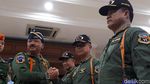 Saat Marsekal Hadi Sematkan Brevet Wings ke Kapolri-KSAD-KSAL