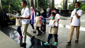 Foto: Gedung KPK Diserbu Penyidik Cilik