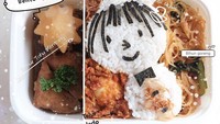 Wah, tampilan nasi uduk lebih menarik selera ya! Penyanyi 28 tahun ini melengkapinya dengan lauk bihun goreng, telur balado dan semur tahu kentang. Foto: Instagram sarwendah29