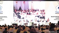 Begini suasana saat Airlangga dikukuhkan menjadi Ketum Golkar pengganti Novanto (Foto: Andhika Prasetia/detikcom)