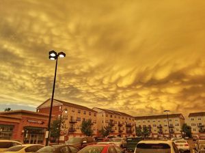Foto: Awan Mammatus Juga Pernah Terlihat di Langit AS