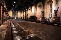 Ilustrasi Great Hall (Warner Bros. Studio Tour London)