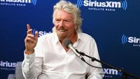 Richard Branson juga punya bisnis wisata kapal luar angkasa lewat Virgin Galactic. (Astrid Stawiarz/Getty Images).