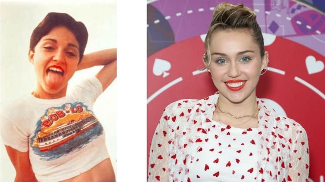 Miley Cyrus. Foto: Dok. Getty Images, Instagram lostinhistorypics