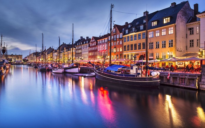 Kota Kopenhagen di Denmark