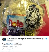 Agar Menarik Minat Anak, Buah dan Sayur Juga Ditempel Logo Star Wars