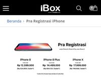 Catat! Ini Harga Resmi iPhone X dan iPhone 8 di Indonesia