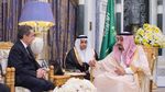 Momen Aktivitas di Istana Raja Salman yang Ditarget Rudal Houthi