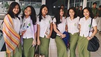 Ia pun mengunggah foto lamanya kala masih bersekolah. (Dok. Instagram/aurelie.hermansyah)