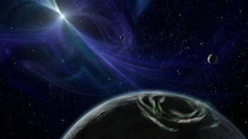 Aurora Borealis yang merupakan salah satu penampakan alam paling indah di Bumi hanya akan terlihat seperti kunang-kunang di malam hari jika dibandingkan dengan pertunjukan cahaya yang dilakukan oleh PSR B1257+12, sebuah bintang yang memiliki tiga planet, yaitu PSR B1257+12A, PSR B1257+12B, dan PSR B1257+12C. Foto: Digitaltrends