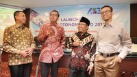Apkasi Otonomi Expo 2018 diluncurkan  di Jakara, Rabu (20/12/2017) dan akan digelar pada tgl 6-8 Juli 2018 di ICE BSD,Tangerang dengan mengusung tema Meningkatkan Dayang Saing Daerah Dalam Merebut Pasar Global. istimewa