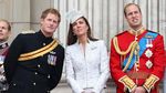 Kemesraan Pangeran Harry, William dan Kate Middleton