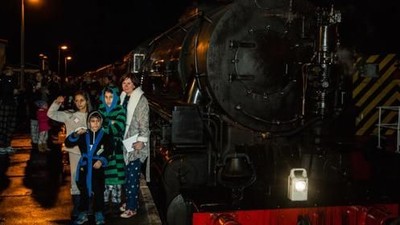 Foto: Tur Kereta The Polar Express di Dunia Nyata