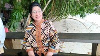 Sosok ini adalah Menteri Kesehatan Nila F Moeloek. Dia mengikuti jejak suaminya, Faried Moeloek yang juga pernah menjadi Menkes di Kabinet Reformasi Pembangunan pimpinan Presiden ke-3 RI BJ Habibie. Foto: Danu Damarjati/detikcom