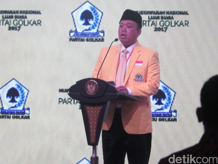 Nusron Wahid di Munaslub Golkar