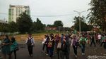Foto: Melihat Lahan Kosong untuk Ojek di Stasiun Tanah Abang
