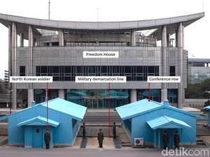 Saat Berkabut, Tentara Korut Kabur ke Korsel
