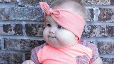 Nggemesin Banget! Bayi-Bayi yang Pipinya Tumpah-Tumpah