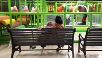 Traveler yang ingin quality time dengan pasangan sambil mengajak si buah hati pun bisa mampir ke wahana ini. Berduaan sambil mengawasi si buah hati main, asyik juga (Randy/detikTravel)