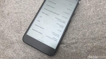 Mengusung MIUI 9 berbasis Android Nougat. Foto: Adi Fida Rahman/detikINET