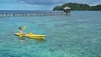 Berpetualang di alam terbuka pun buka masalah lho. (Foto: Instagram/prisia)