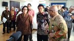 Suasana Saat Sri Mulyani Sidak Kesiapan Penyerapan Anggaran