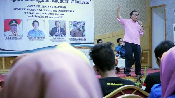 Rizal Ramli Jadi Pembicara Dialog Kebangsaan di Jambi